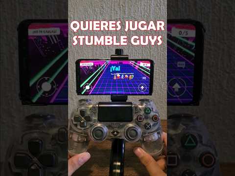 TUTORIAL JUGAR STUMBLE GUYS CON CONTROL PS4!! #stumbleguys #stumbleguyslive