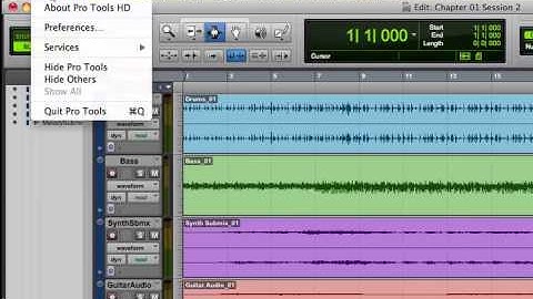 Pro Tools Ignite - Video Review - Chapter - 01.4 Saving