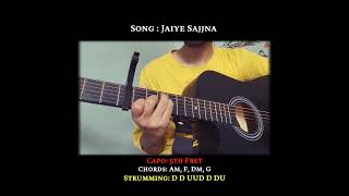 Jaiye Sajjna song Easy Guitar Tabs 🎸#guitartutorial #beginnerguitar #guitar