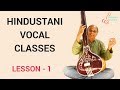 Hindustani vocal  lesson 1  introduction to hindustani classical music and raag bhairav