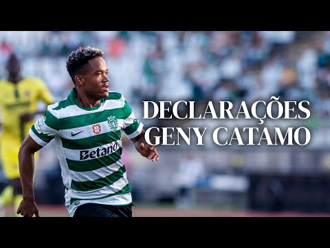 Declarações Geny Catamo | Sporting CP 1-0 Villarreal CF