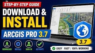 How to download & Install ArcGIS Pro  3.7 | Arcgis pro free download for windows pc