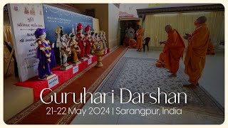 Guruhari Darshan, 21-22 May 2024, Sarangpur, India
