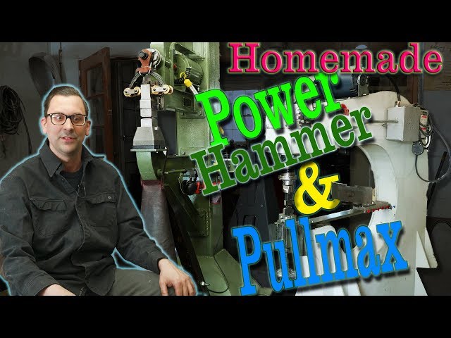 Home Built Power Hammer u0026 Pullmax - Steve Shepard's Shop Tour class=