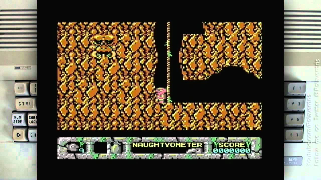 Jack the Nipper 2 on a Commodore 64 - YouTube