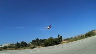 Maiden flight of wot trainer.