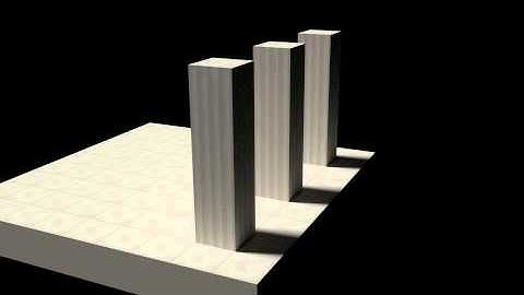 Minecraft Lighting Test in Blender 3D