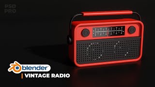 Classic Vintage Radio 3D Model Free Download | Free 3D Models