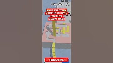 STACKY DASH - All Levels Gameplay Walkthrough ANDROID,IOS #100 #shorts #short #viral #stackydash #73