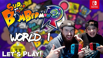 Super Bomberman R Story WORLD 1 (Episode 1) Let