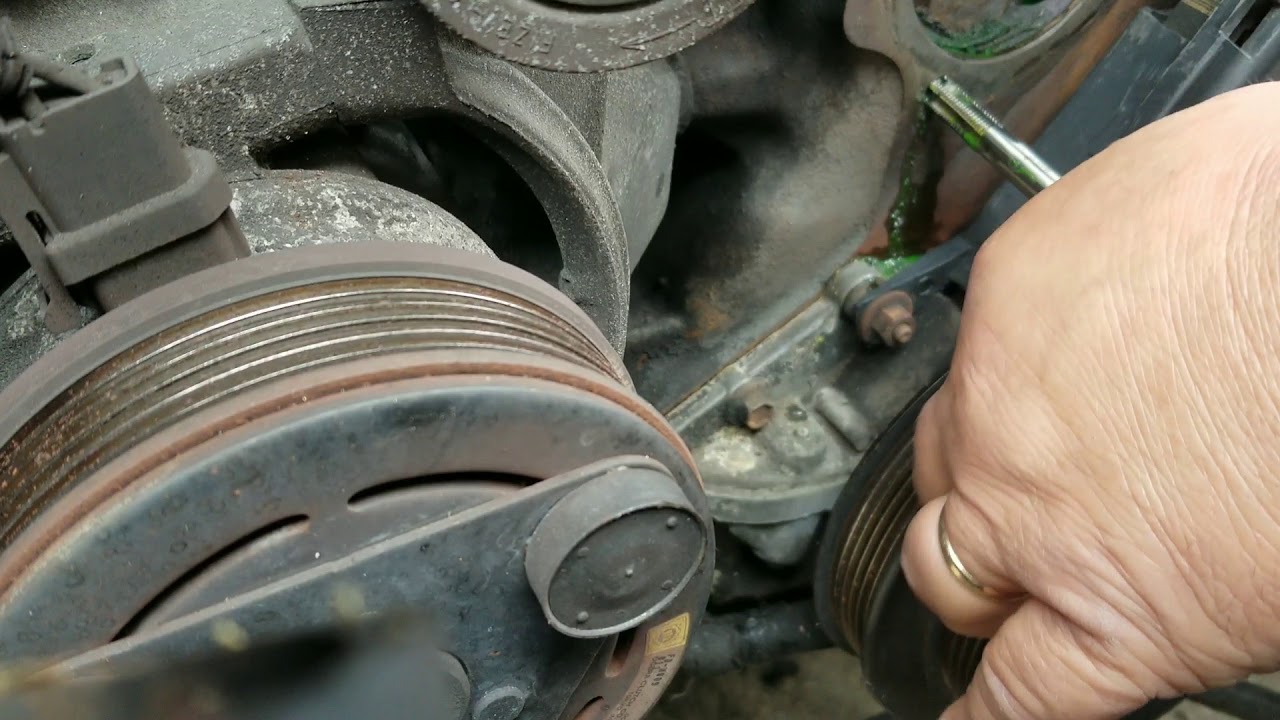 I stripped the bolt to the water pump on the block of 1992 Ford Mustang