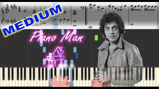 Billy Joel - Piano man | Sheet Music & Synthesia Piano Tutorial