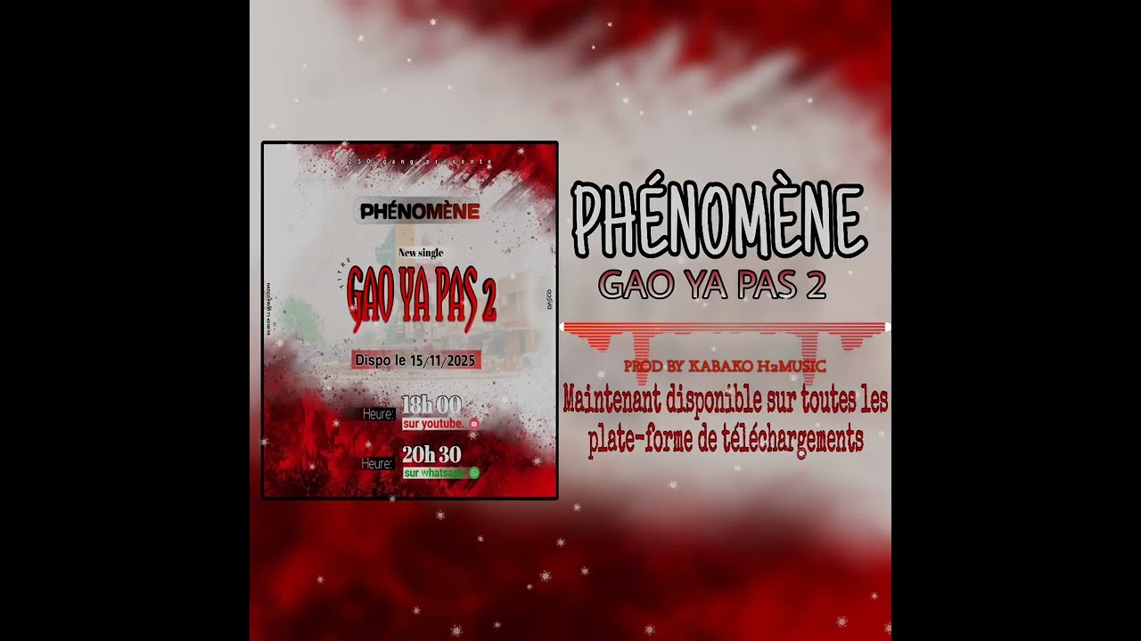 PHÉNOMÈNE Gao ya pas 2 - PROD BY KABAKO H2MUSIC 