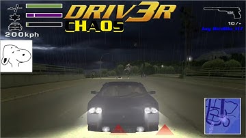 DRIV3R [PC] Gameplay | DRIV3R CHAOS || Cheat Table by: Snoopii