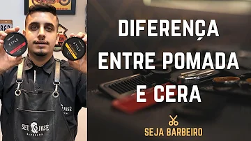 Qual a diferença de cera e pomada para cabelo?
