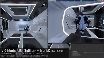 VR-Mode Timing Bug - Build and Editor running simultaneously