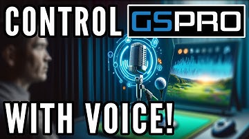 No more keyboard! GSPro Voice commands w/ Voice Attack!