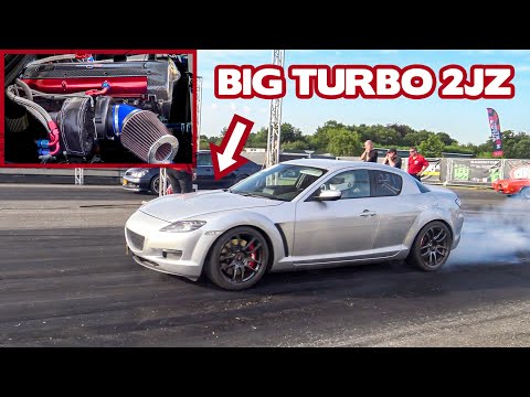 2JZ Swapped Mazda RX-8 ! (Big Single Turbo, 600bhp)