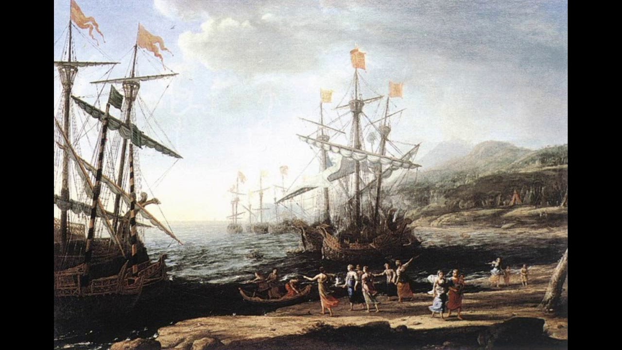 Лоррен Клод (Lorrain Claude) картины великих художников - YouTube