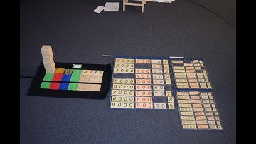 Golden Bead Static Subtraction