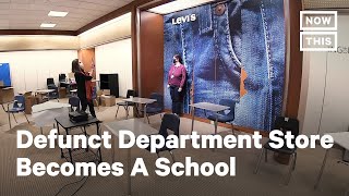 Old Macy's Store Turned Into High School Redefining School Store Former Vermont Macy S Converted Into Temporary High School