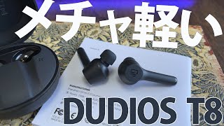 超軽量！完全防水ワイヤレスイヤホン DUDIOS T8 レビュー