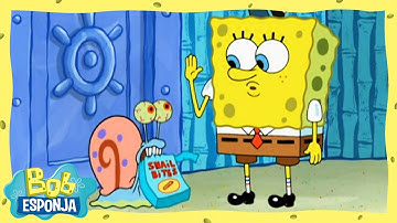 Deliciosos Bocadillos para Caracoles | Bob Esponja en Español
