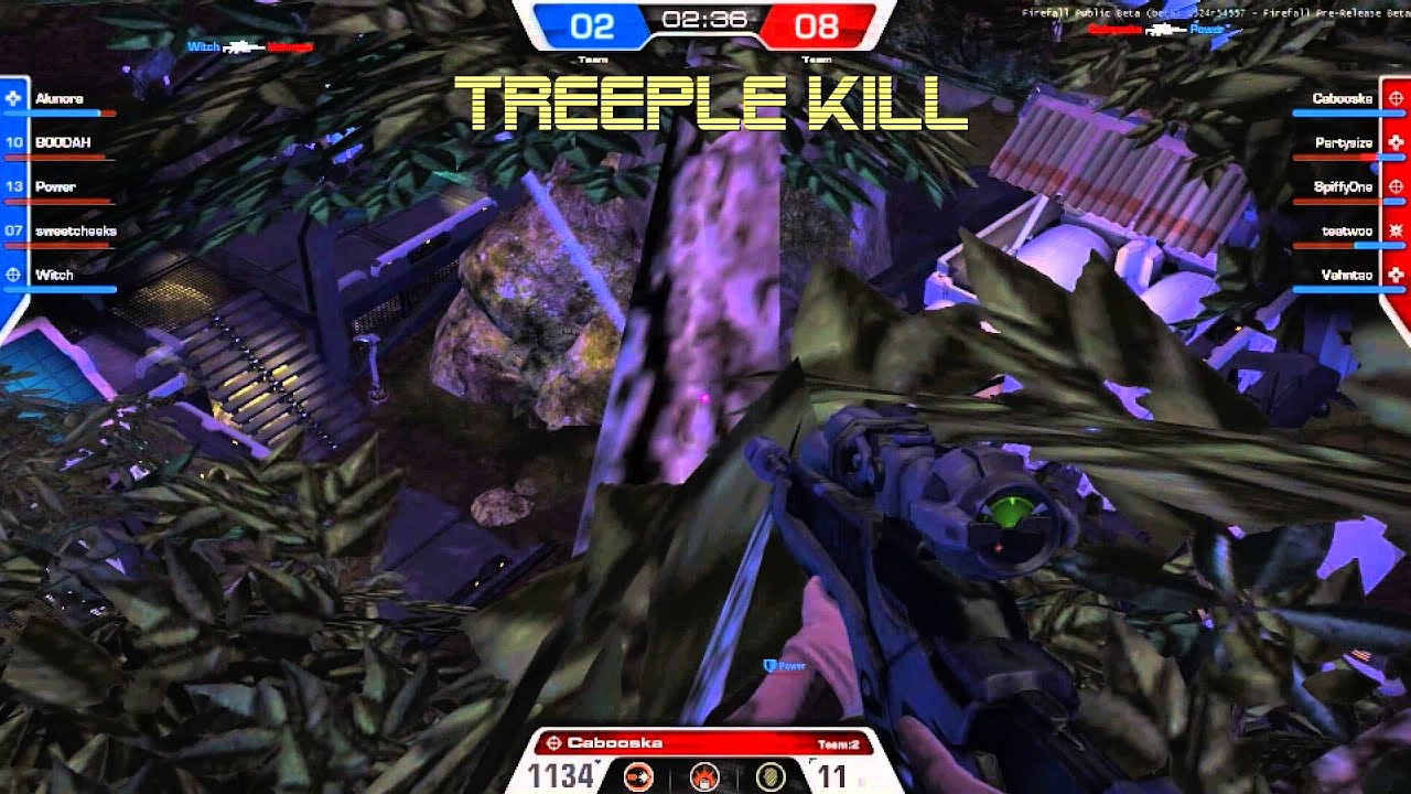 Treeple Kill - Firefall PvP - Cabooska