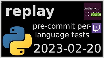 replay - pre-commit selective test execution - 2023-02-20