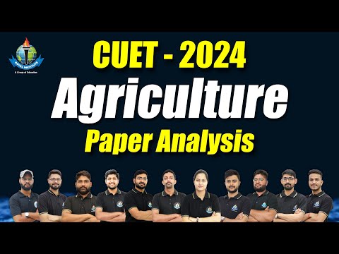 CUET - 2024 Agriculture Answer Key 