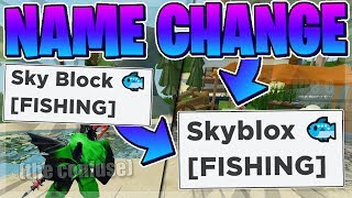  Roblox Skyblock Is Now Roblox Skyblox... (NEW NAME)