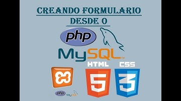 CREANDO UN FORMULARIO DE REGISTRO DESDE 0 CON PHP (PARTE 1)