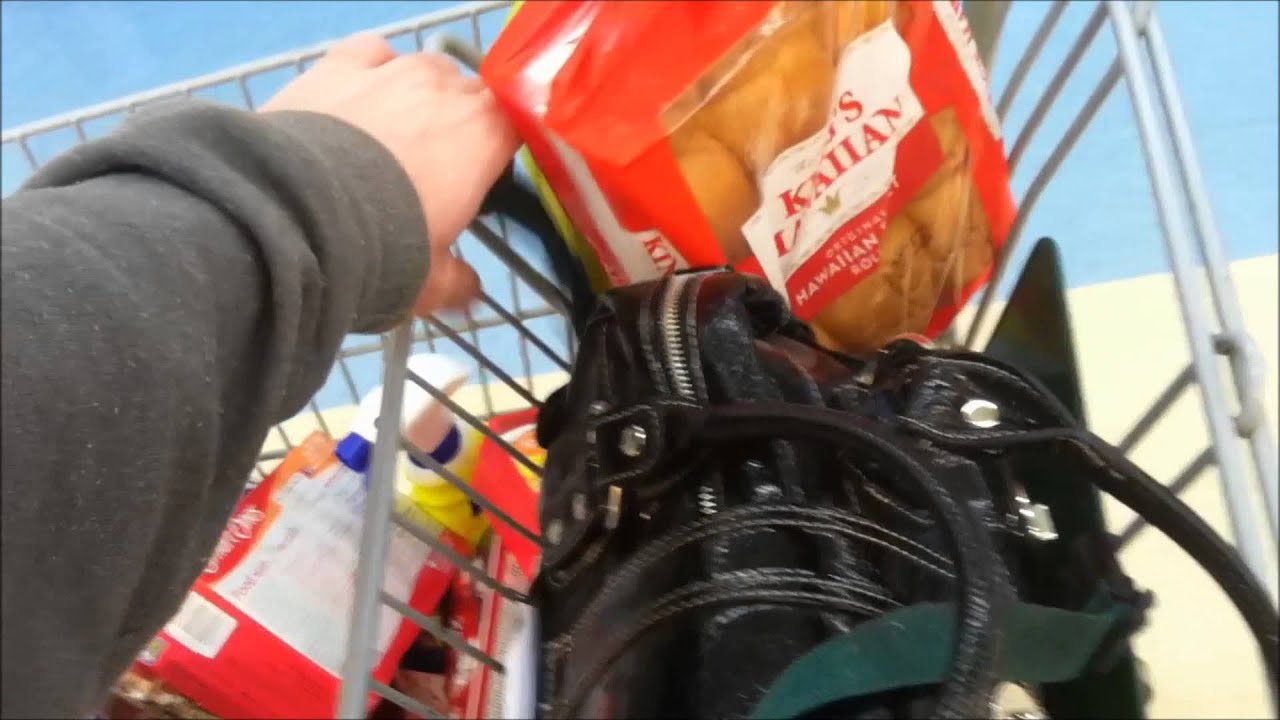 How to protect your purse from being stolen in grocery stores YouTube