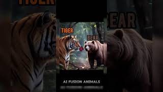What Hybrid would win in a fight??😌… #aivideo #animalshorts #surreal #aifusion