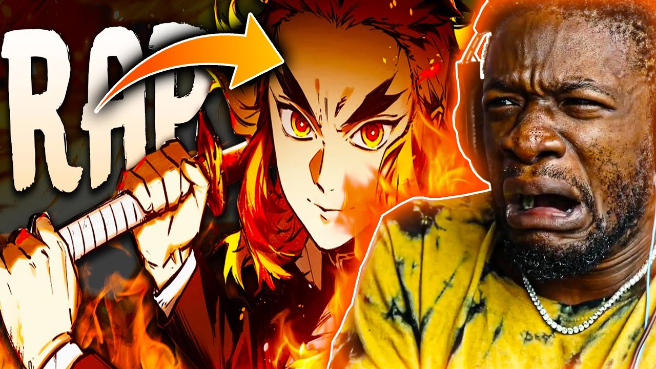 RUSTAGE RAPPIN RAPPIN  RENGOKU RAP  Over For You  RUSTAGE ft Johnald Demon Slayer REACTION