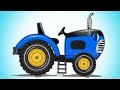 Трактор | автомобильный гараж для детей | ферма транспортные средства | Car Garage | Tractor