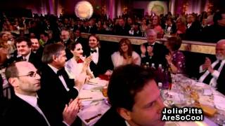 Angelina Jolie and Brad Pitt - Golden Globes 2012