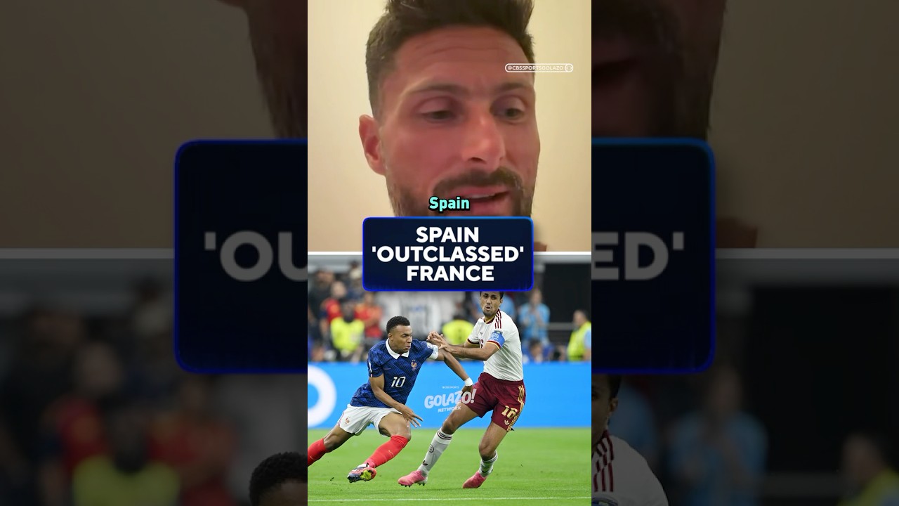Olivier Giroud says France ‘did not show up’ against Spain 🫠