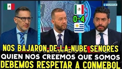PRENSA MEXICANA ACEPTA SU REALIDAD TRAS GOLEADA DE URUGUAY POR 3 A 0 EN AMISTOSO INTERNACIONAL