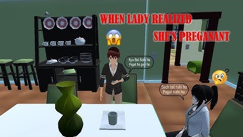 When lady Realized She