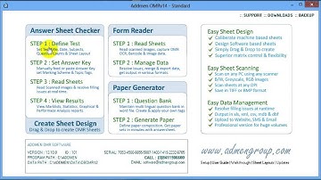 Addmen OMR Software Introduction to OMR Answer Sheet Checker Software