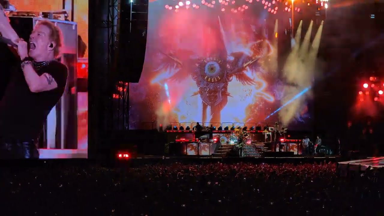 Guns N’ Roses - Paradise City Live 4K 250626