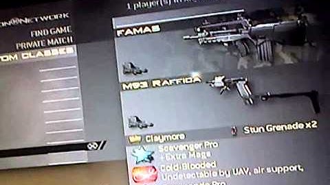 mw2: best class set up for nukes