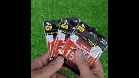 Dây Câu Cá Leader Daiwa D-Fron 100% Fluoro Carbon Cuộn 15m Made In Japan