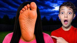 Her Foot Won’t Stop Growing… 😨