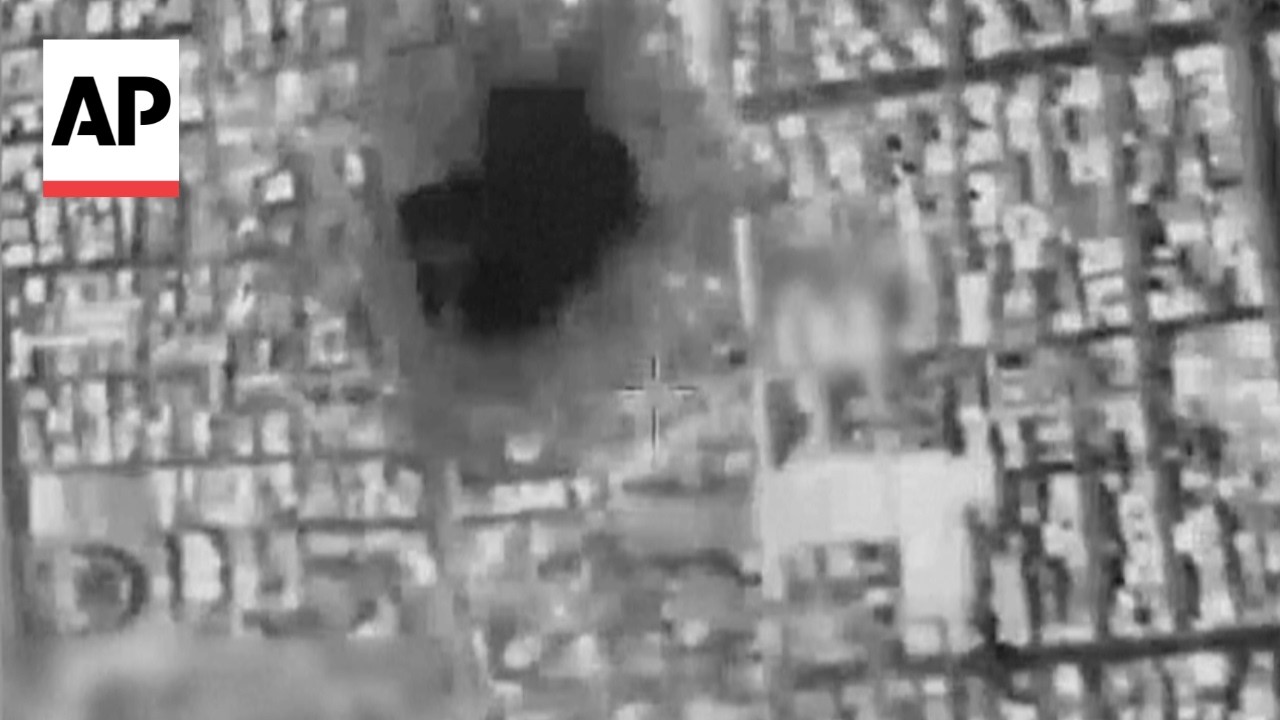 Israel says video shows strike on Khamenei's bunker days after his death