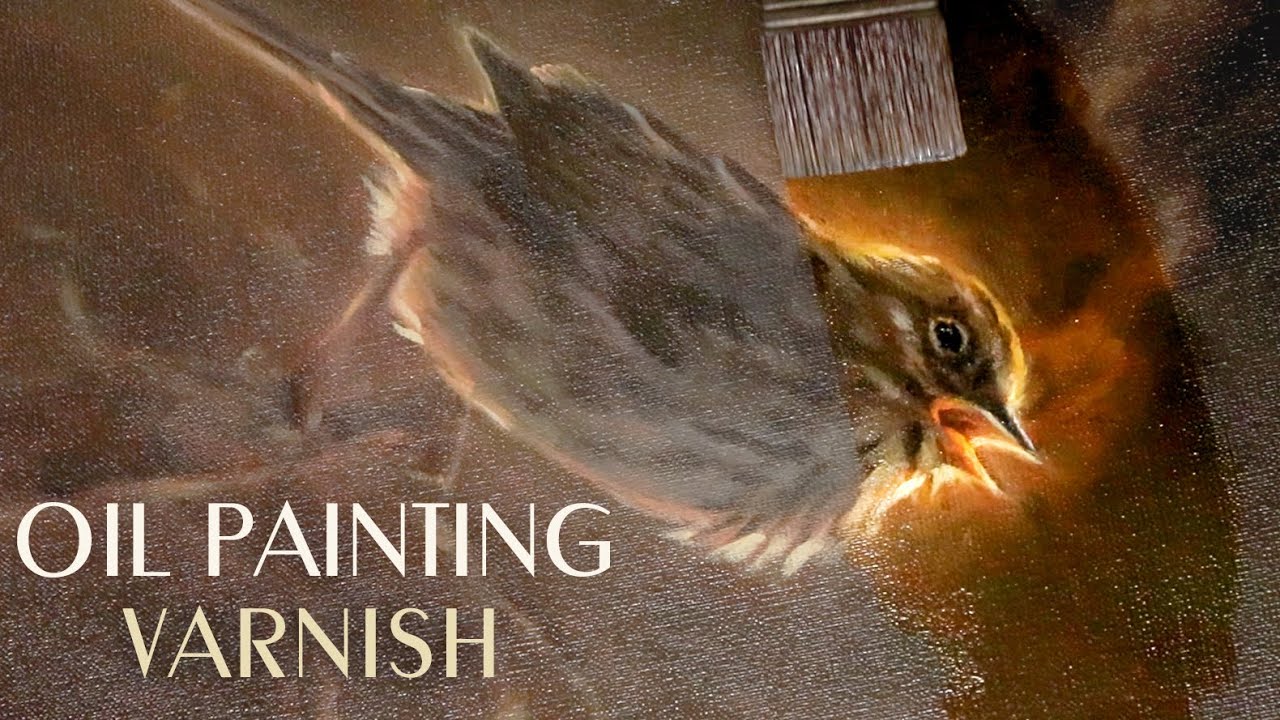 Oil Painting Varnish Artist Isabel imagination "Sparrow" YouTube