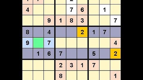 How to Solve Washington Times Sudoku Difficult Apr 2, 2020