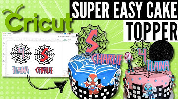 Create A Stunning Cake Topper In Cricut Design Space!