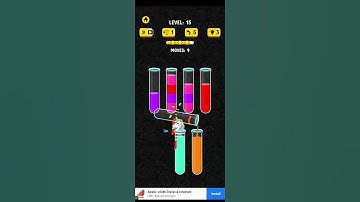 Color Water Sort 3D - Level 15